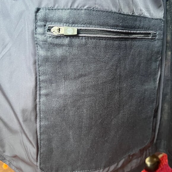 Massimo Dutti Linen Zip Flap Blazer - NEW - Picture 3 of 12